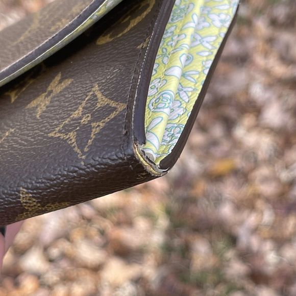 Louis Vuitton Monogram Portefeuille Sara Brown, Long Wallet Floral Interior - Picture 7 of 16